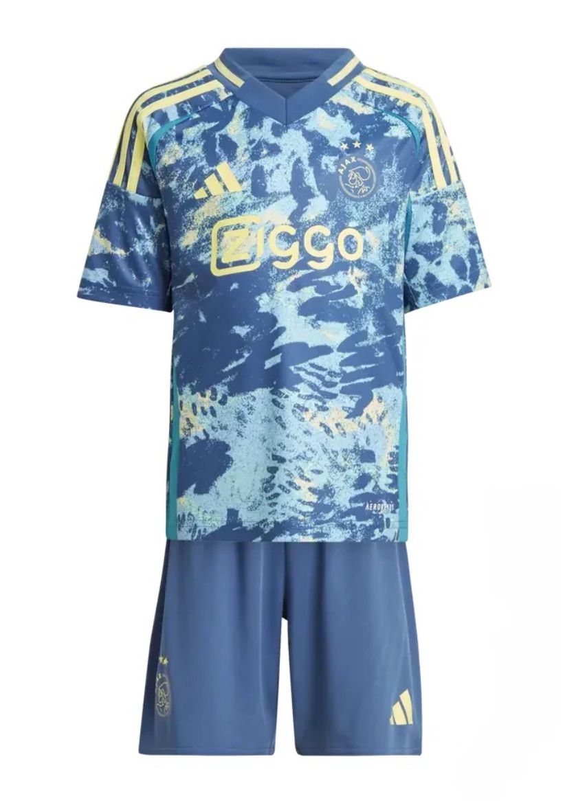 T-shirt e Pantaloncini Bambino Ajax Away 24/25