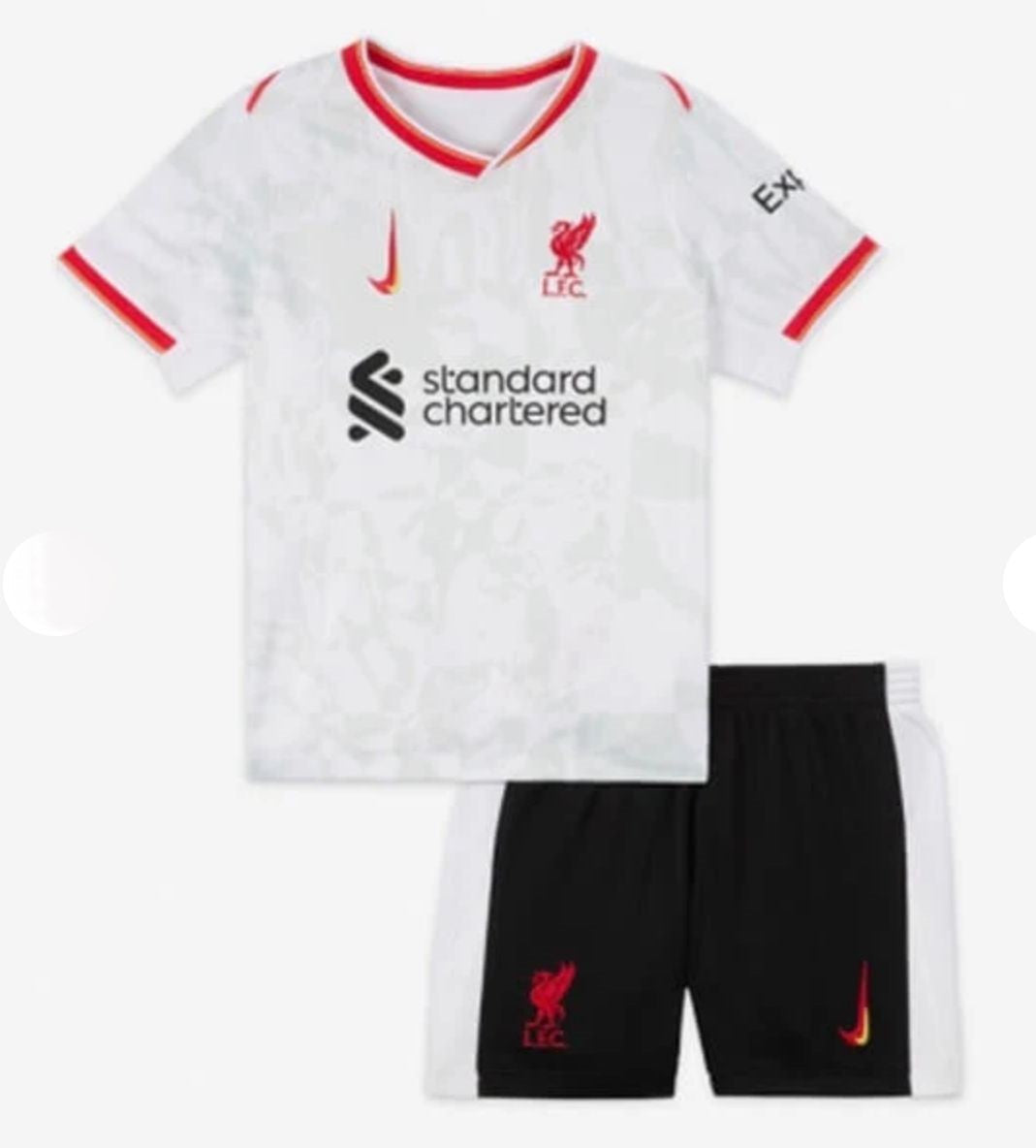T-shirt e Pantaloncini Bambino Liverpool Third 24/25