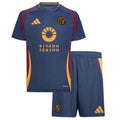 T-shirt e Pantaloncini Bambino AS Roma Third 24/25