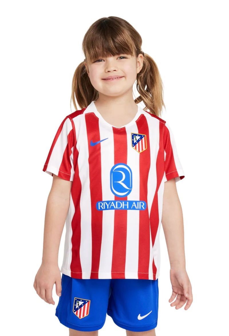 T-shirt e Pantaloncini Bambino Atletico de Madrid Home 25/26