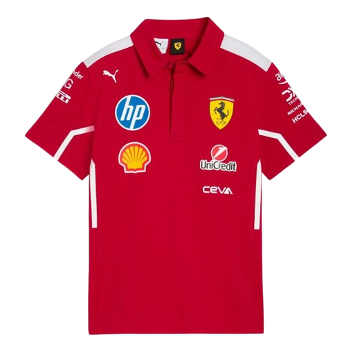 Maglia F1 Ferrari Team 2025 - Polo