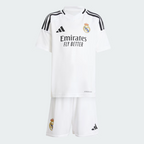 T-shirt e Pantaloncini Bambino Real Madrid Home 24/25