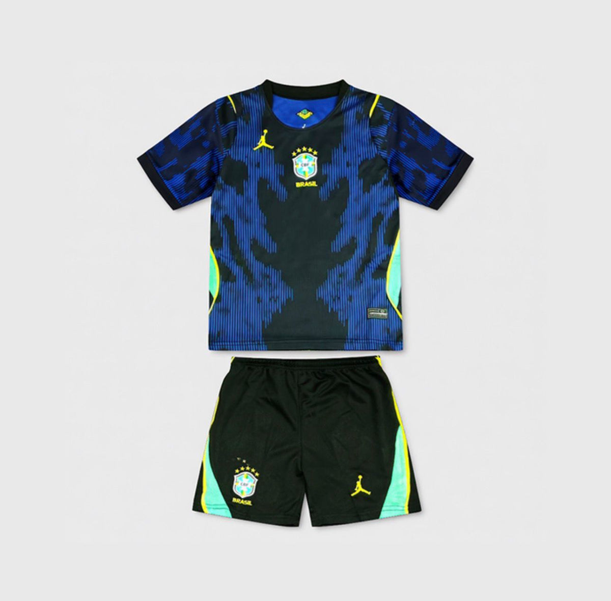 T-shirt e Pantaloncini Bambino Brasile Away 26/27