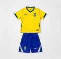 T-shirt e Pantaloncini Bambino Brasile Home 26/27