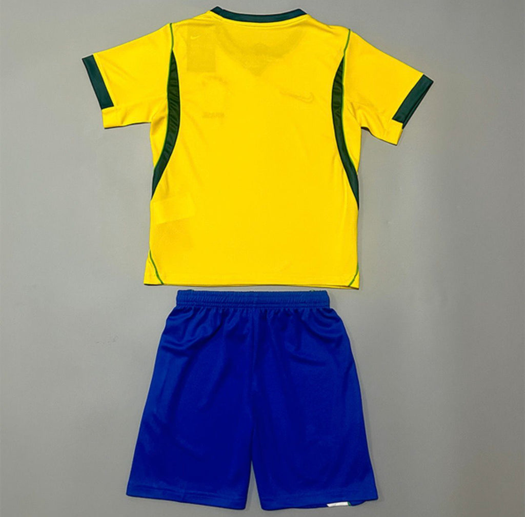T-shirt e Pantaloncini Bambino Brasile Home 26/27