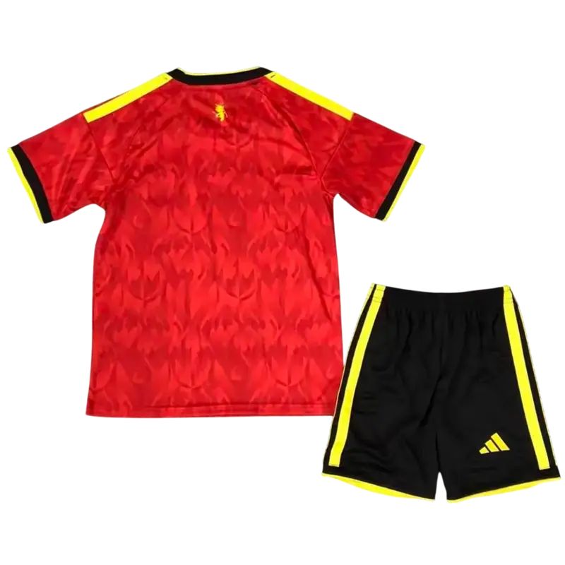 T-shirt e Pantaloncini Bambino Belgio Home 26/27