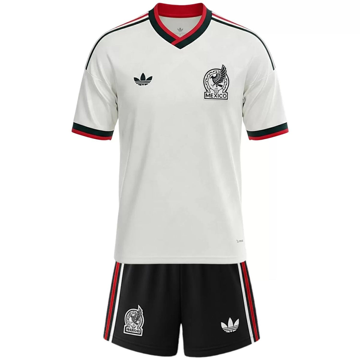 T-shirt e Pantaloncini Bambino Messico Away 26/27