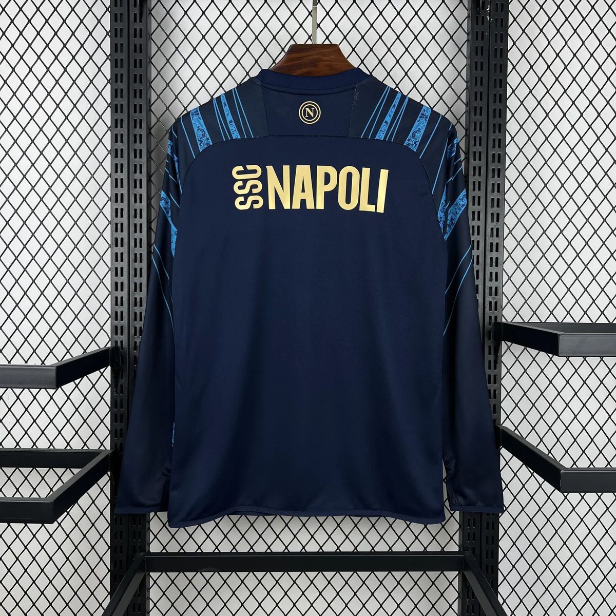 Maglia SSC Napoli pre-partita 26/27 - Manica Lunga