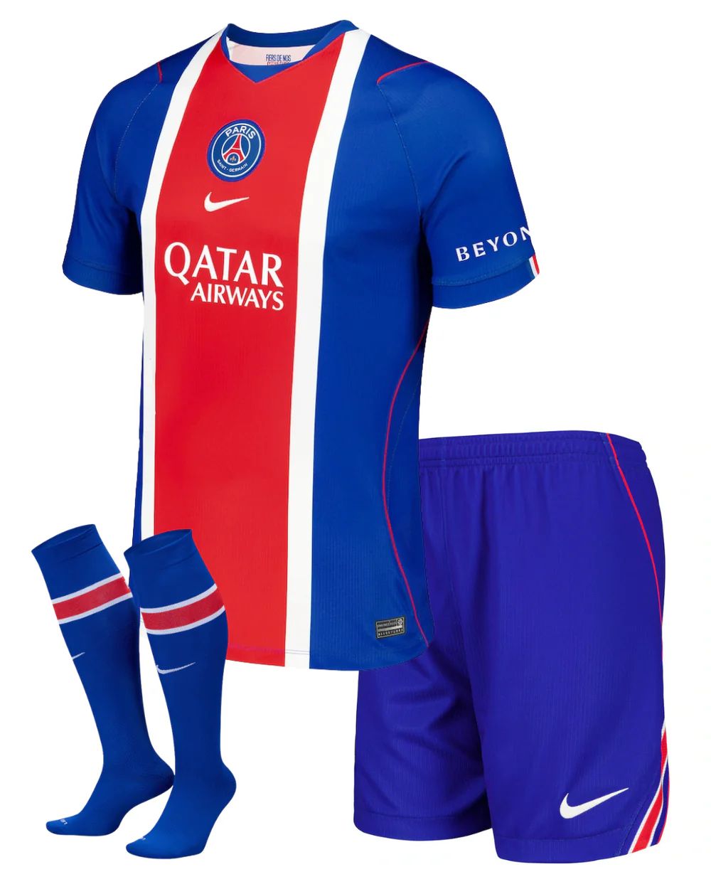 T-shirt e Pantaloncini Bambino PSG Home 26/27 - Con Calzettoni