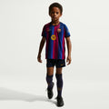 T-shirt e Pantaloncini Bambino FC Barcelona Home 26/27 - Con Calzettoni