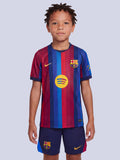 T-shirt e Pantaloncini Bambino FC Barcelona Home 26/27