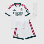 T-shirt e Pantaloncini Bambino Real Madrid Home 26/27 - Con Calzettoni