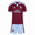 T-shirt e Pantaloncini Bambino Aston Villa Home 26/27