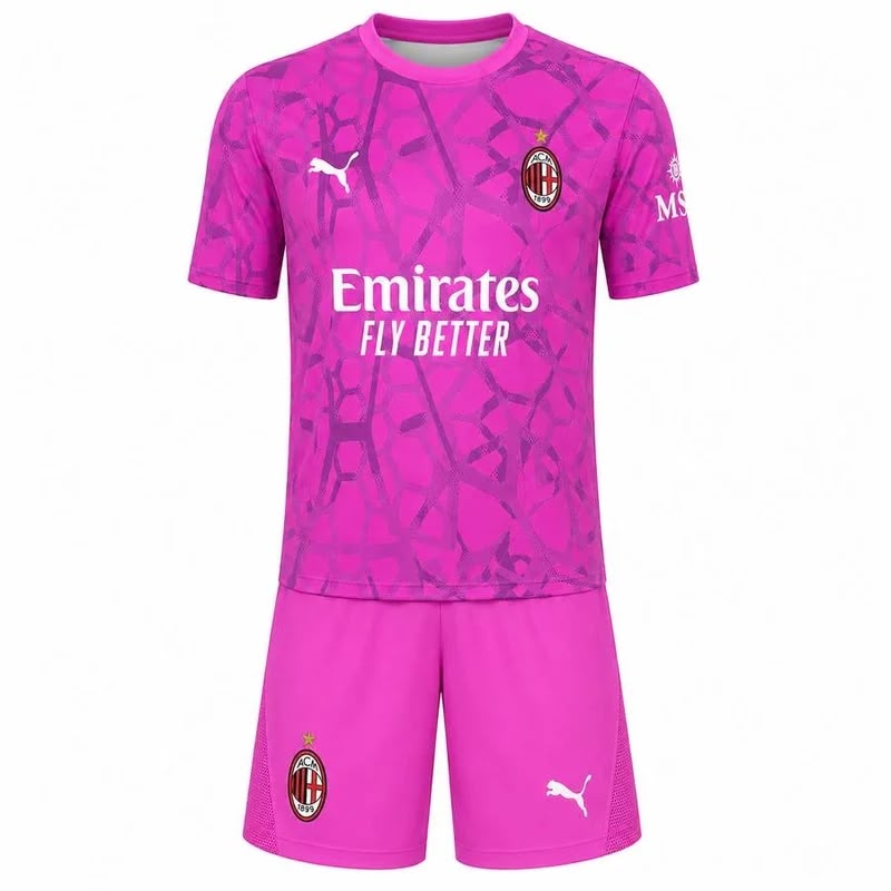 T-shirt e Pantaloncini Bambino AC Milan Portiere 26/27