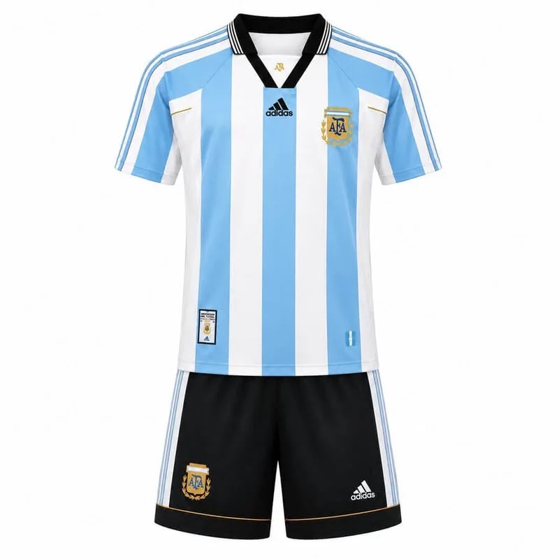 T-shirt e Pantaloncini Bambino Argentina Retro 1998