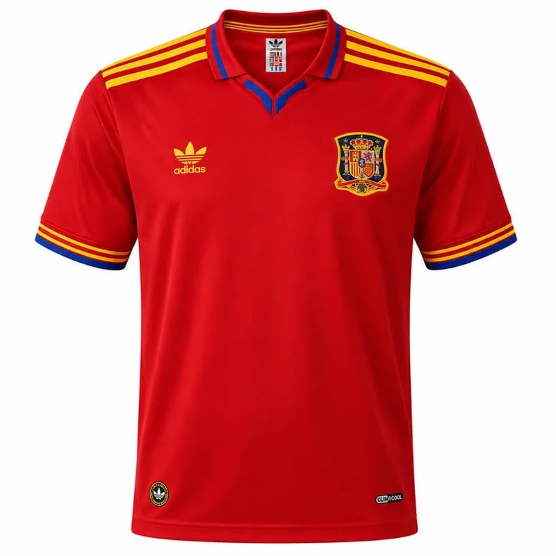Maglia Spagna Retro 2010