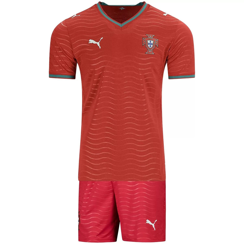Maglia e Pantaloncini da Allenamento Bambino Portogallo Home 26/27