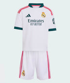 T-shirt e Pantaloncini Bambino Real Madrid Home 26/27