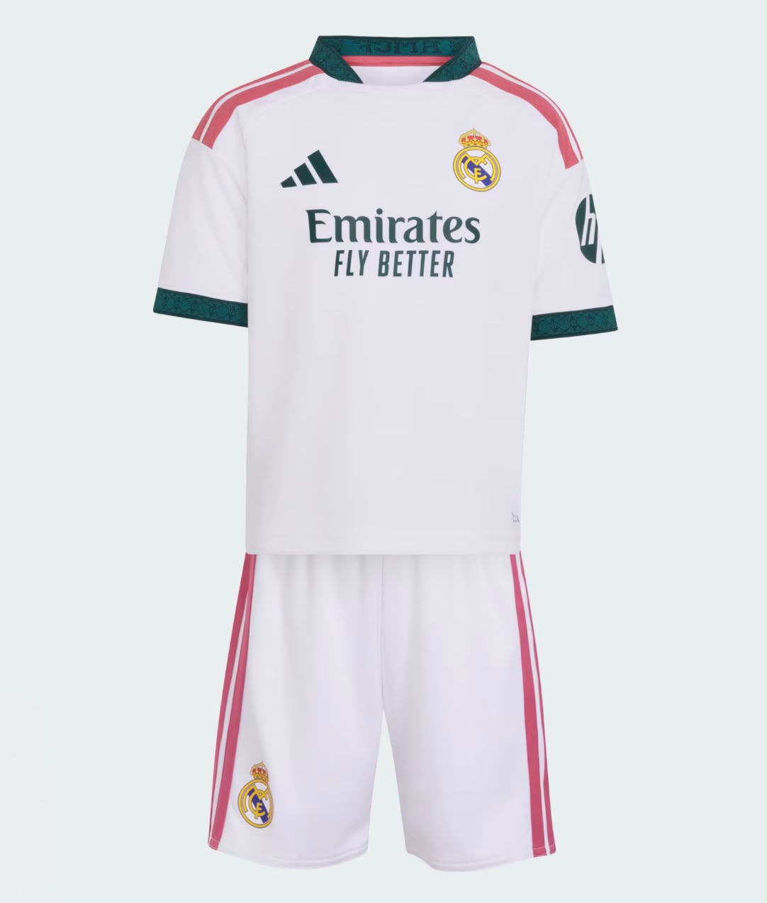 T-shirt e Pantaloncini Bambino Real Madrid Home 26/27