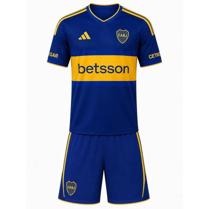 T-shirt e Pantaloncini Bambino Boca Juniors Home 26/27