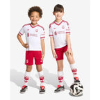 T-shirt e Pantaloncini Bambino Liverpool Away 26/27