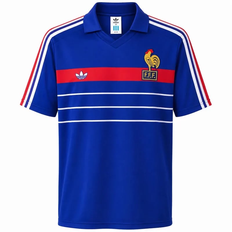 Maglia Francia Retro 1984