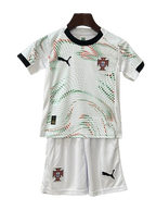 T-shirt e Pantaloncini Bambino Portogallo Away 25/26
