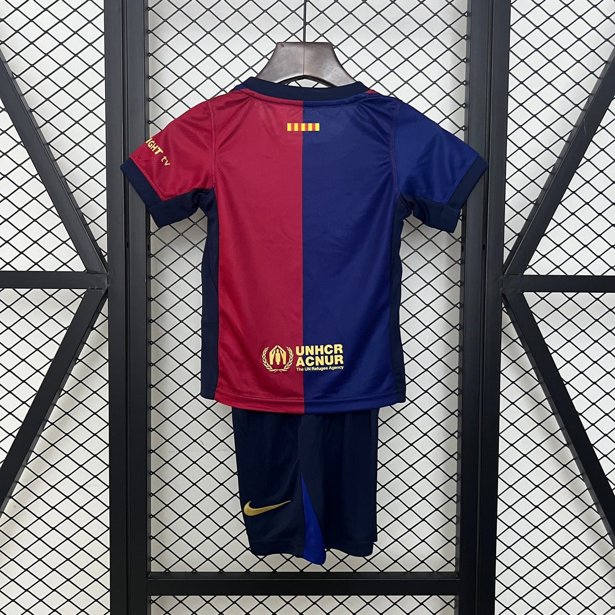 T-shirt e Pantaloncini Bambino FC Barcelona Home 24/25