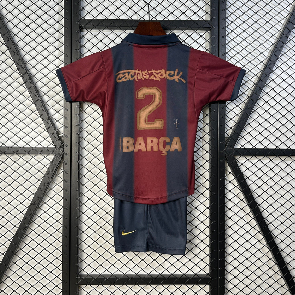 T-shirt e Pantaloncini Bambino FC Barcelona x Travis Scott 25/26