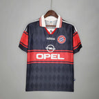 Camisa Bayern Retrô 1997/1999 Preta e Vermelha - Adidas - DA Sports Oficial