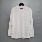 Camisa Manga Longa Real Madrid 10/11 Adidas - Branco - DA Sports Oficial