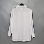 Camisa Manga Longa Real Madrid 2002 Adidas - Branco - DA Sports Oficial