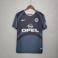 Camisa PSG Retrô 2001/2002 Cinza e Preta - Nike - DA Sports Oficial