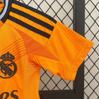 T-shirt e Pantaloncini Bambino Real Madrid Away 24/25