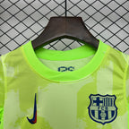 T-shirt e Pantaloncini Bambino FC Barcelona Third 24/25