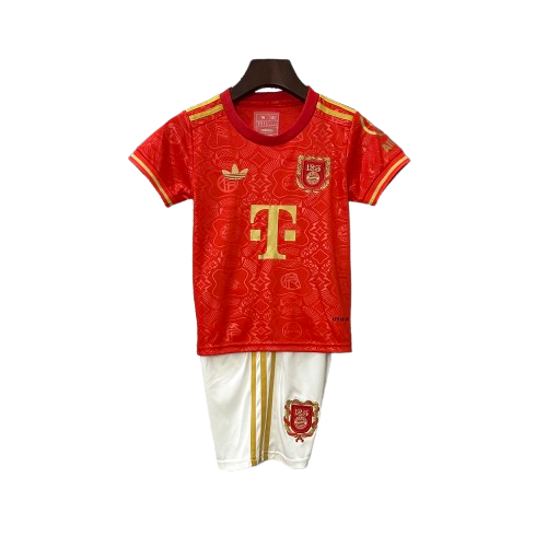 T-shirt e Pantaloncini Bambino Bayern Monaco 25/26 - 125 Anni