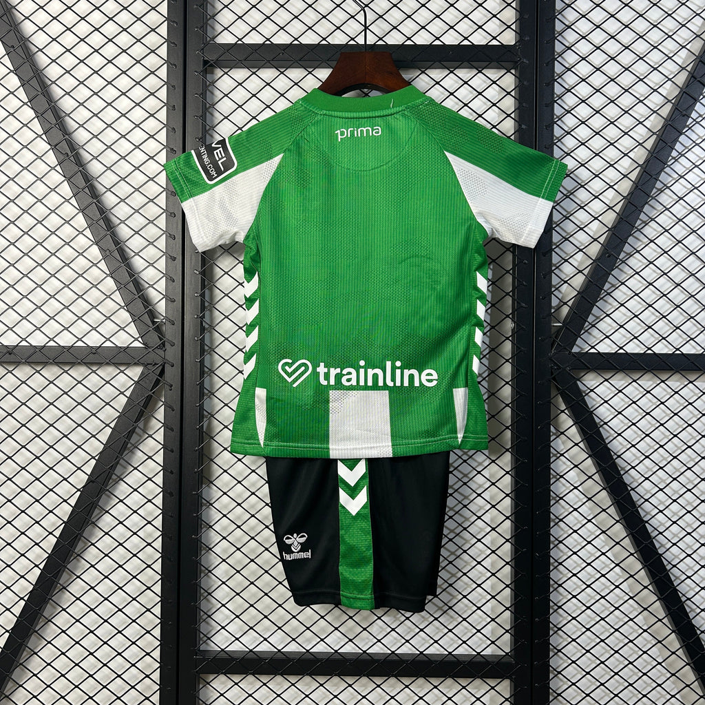 T-shirt e Pantaloncini Bambino Real Betis Home 25/26
