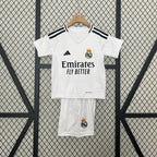 T-shirt e Pantaloncini Bambino Real Madrid Home 24/25